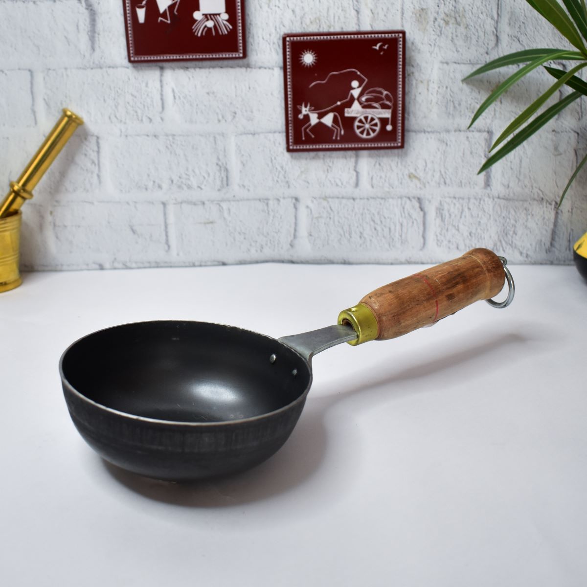 SAMA Homes - broad iron tadka ladle