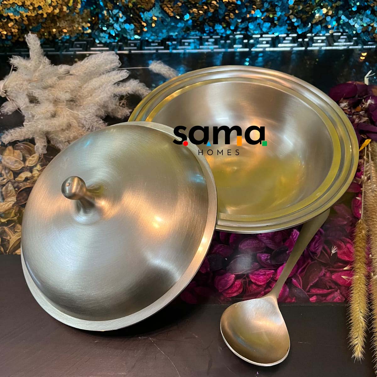 SAMA Homes - bronze casserole donga