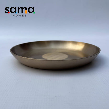 SAMA Homes - bronze kansa quarter plate
