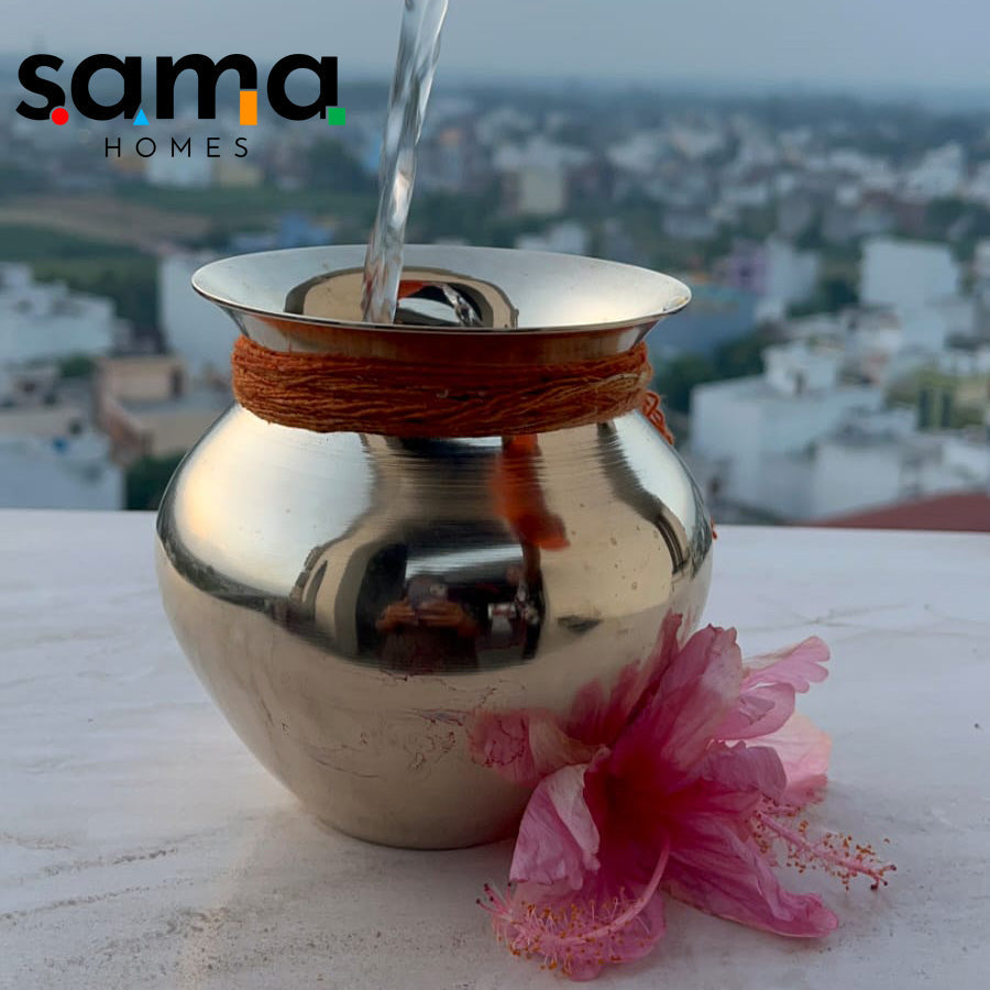 SAMA Homes - bronze kansa pitcher lota