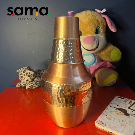 Copper Venus Jar / Bottle - Sama Homes