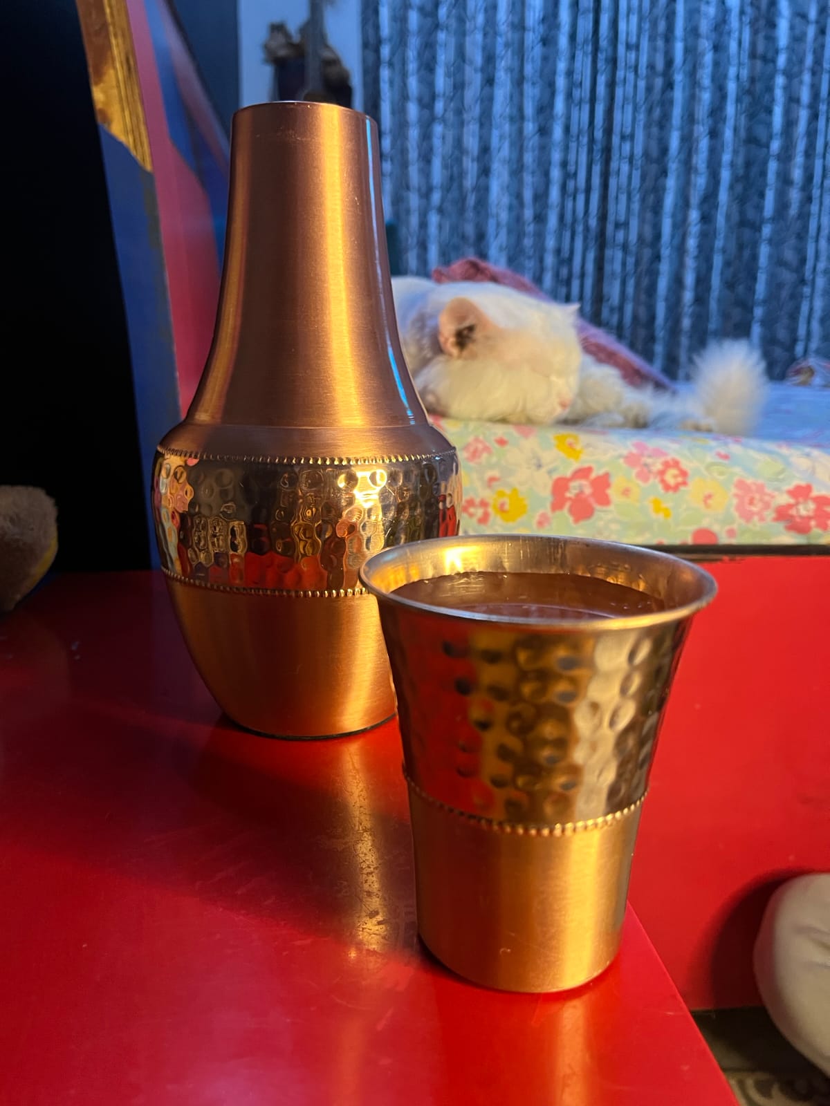 Copper Venus Jar / Bottle - Sama Homes