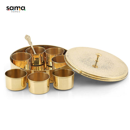 SAMA Homes - etched spice box 8inch
