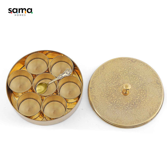 SAMA Homes - etched spice box 8inch
