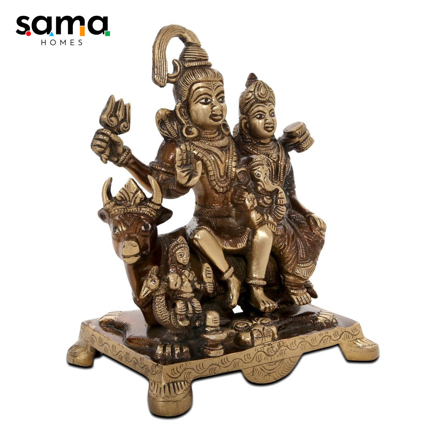 SAMA Homes - idol of shiv pariwar